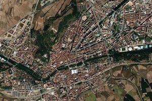 布尔戈斯市卫星地图-西班牙布尔戈斯市中文版地图浏览-布尔戈斯旅游地图