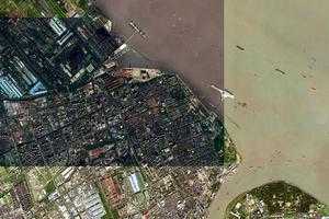 寶山區衛星地圖-上海市寶山區地圖瀏覽