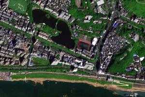 角嘴衛星地圖-廣西壯族自治區梧州市萬秀區角嘴街道地圖瀏覽