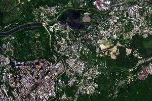 北區衛星地圖-香港特別行政區新界北區地圖瀏覽