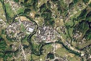 白馬鎮衛星地圖-廣西壯族自治區玉林市北流市西罷、村地圖瀏覽