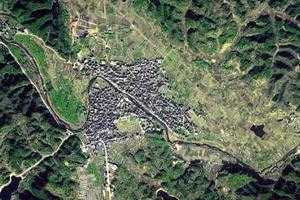 榆村乡卫星地图-安徽省黄山市休宁县榆村乡、村地图浏览