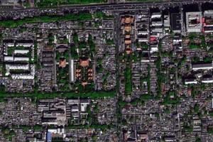 国子监社区卫星地图-北京市东城区安定门街道交北头条社区地图浏览