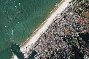 荷兰席凡宁根海滩旅游地图_荷兰席凡宁根海滩卫星地图_荷兰席凡宁根海滩景区地图