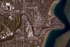 希博伊根卫星地图-美国威斯康星州希博伊根中文版地图浏览-希博伊根旅游地图