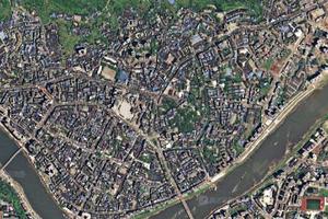 青宁镇卫星地图-四川省达州市通川区凤西街道、村地图浏览