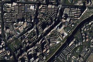 开发区乡级单位卫星地图-新疆维吾尔自治区阿克苏地区巴音郭楞蒙古自治州库尔勒市开发区乡级单位、村地图浏览