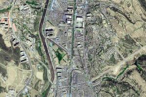 夏州卫星地图-陕西省榆林市横山区城关街道地图浏览