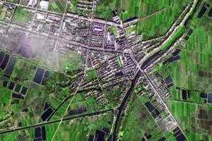 西流河镇卫星地图-湖北省仙桃市豆河镇、村地图浏览