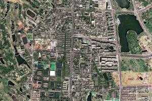 新康乡卫星地图-湖南省长沙市望城区大泽湖街道、村地图浏览