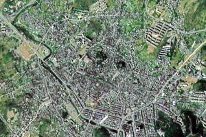 观音洞镇卫星地图-贵州省毕节市黔西县莲城街道、村地图浏览