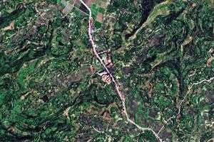 三板乡卫星地图-四川省达州市渠县合力镇、村地图浏览