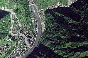 映秀鎮衛星地圖-四川省阿壩藏族羌族自治州汶川縣綿鎮、村地圖瀏覽