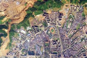 红岭卫星地图-广西壮族自治区梧州市长洲区红岭街道地图浏览