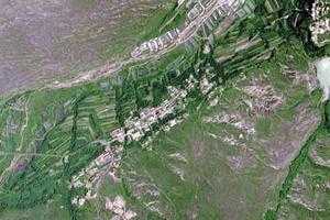 大路镇卫星地图-内蒙古自治区鄂尔多斯市准格尔旗兴隆街道、村地图浏览