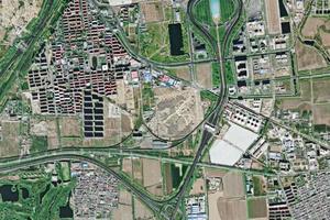 岗山村卫星地图-北京市顺义区天竺地区希望花园社区地图浏览