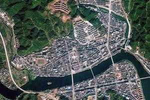 东山镇卫星地图-江西省赣州市上犹县上犹工业园区、村地图浏览