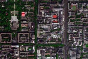 有色設計院社區衛星地圖-北京市海淀區羊坊店街道喬建社區地圖瀏覽