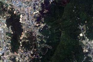 雞龍市衛星地圖-韓國光州市忠清南道雞龍市中文版地圖瀏覽-雞龍旅遊地圖
