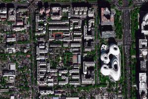 新鮮社區衛星地圖-北京市東城區朝陽門街道史家社區地圖瀏覽