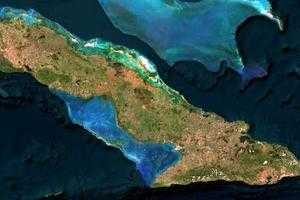 古巴衛星地圖-古巴各城市中文版地圖瀏覽-古巴旅遊地圖
