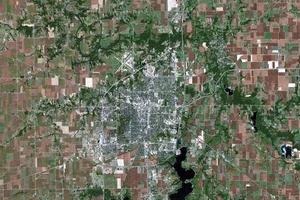 伊利諾斯州衛星地圖-美國伊利諾斯州中文版地圖瀏覽-伊利諾斯州旅遊地圖