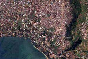 吉塞尼市衛星地圖-盧安達吉塞尼市中文版地圖瀏覽-吉塞尼旅遊地圖