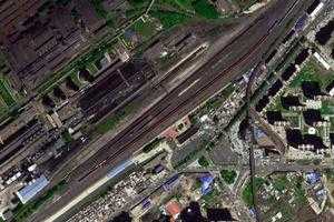 南站卫星地图-吉林省长春市朝阳区前进街道地图浏览