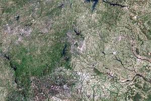 北卡罗来纳州卫星地图-美国北卡罗来纳州中文版地图浏览-北卡罗来纳州旅游地图