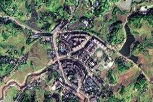 雙河衛星地圖-重慶市榮昌區萬靈鎮地圖瀏覽