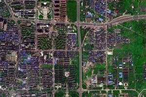天彭鎮衛星地圖-四川省成都市彭州市餮艚值、村地圖瀏覽