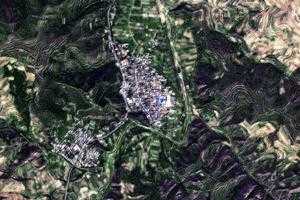 石堡乡卫星地图-甘肃省陇南市西和县石堡乡、村地图浏览