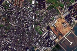 七迳镇卫星地图-广东省茂名市电白区电海街道、村地图浏览