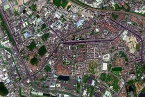 隔坑村卫星地图-广东省东莞市横沥镇张坑村地图浏览