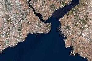 伊斯坦布爾市衛星地圖-土耳其伊斯坦布爾市中文版地圖瀏覽-伊斯坦布爾旅遊地圖