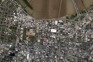 路易斯维尔市卫星地图-美国肯塔基州路易斯维尔市中文版地图浏览-路易斯维尔旅游地图