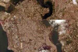 蒙巴薩市衛星地圖-肯亞蒙巴薩市中文版地圖瀏覽-蒙巴薩旅遊地圖