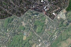 伊利市卫星地图-英国英格兰伊利市中文版地图浏览-伊利旅游地图