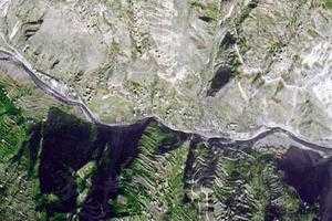 革什扎乡卫星地图-四川省甘孜藏族自治州丹巴县墨尔多山镇、村地图浏览