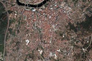 奧倫塞市衛星地圖-西班牙奧倫塞市中文版地圖瀏覽-奧倫塞旅遊地圖