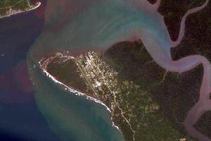 海湾省(凯里马市)卫星地图-巴布亚新几内亚海湾省(凯里马市)中文版地图浏览-海湾旅游地图