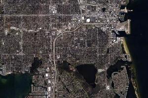 聖彼德斯堡市衛星地圖-美國佛羅里達州聖彼德斯堡市中文版地圖瀏覽-聖彼德斯堡旅遊地圖