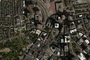 美國波士頓市旅遊地圖_美國波士頓市衛星地圖_美國波士頓市景區地圖