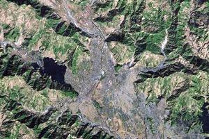 甘達基區(博克拉市)衛星地圖-尼泊爾甘達基區(博克拉市)中文版地圖瀏覽-甘達基旅遊地圖