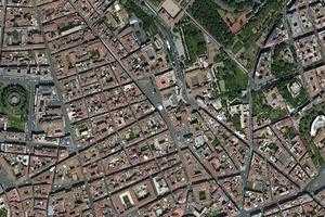 罗马西班牙广场旅游地图_罗马西班牙广场卫星地图_罗马西班牙广场景区地图