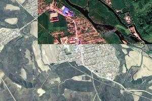 金马镇卫星地图-吉林省吉林市舒兰市滨河街道、村地图浏览