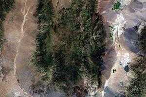 内华达托亚贝国家森林旅游地图_内华达托亚贝国家森林卫星地图_内华达托亚贝国家森林景区地图