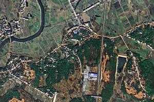 红花乡卫星地图-湖南省岳阳市汨罗市归义镇、村地图浏览