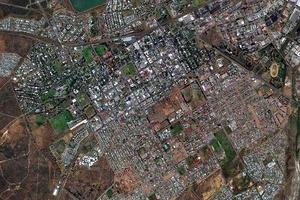 伍斯特市衛星地圖-南非伍斯特市中文版地圖瀏覽-伍斯特旅遊地圖