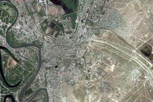 希爾萬市衛星地圖-亞塞拜然希爾萬市中文版地圖瀏覽-希爾萬旅遊地圖
